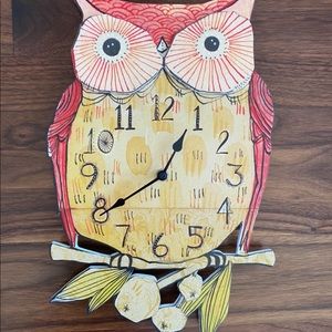 Owl Clock